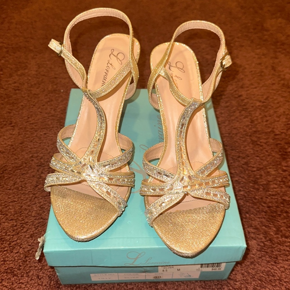 L lorraine high heels